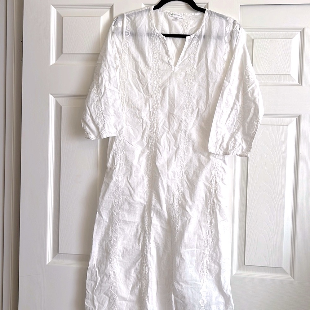 Kerry Cassill Lala white maxi dress